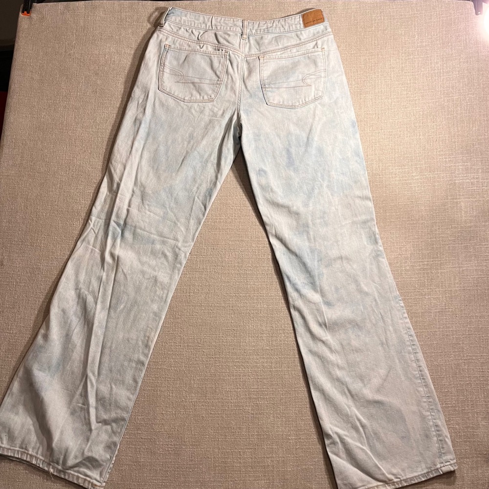 Light Blue Women's Jeans - Picture 3 of 9